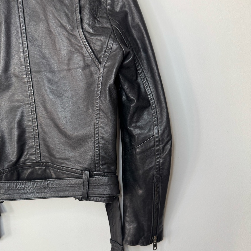 Mackage for Aritzia Leather Biker Jacket – XXS - Picture 15 of 16